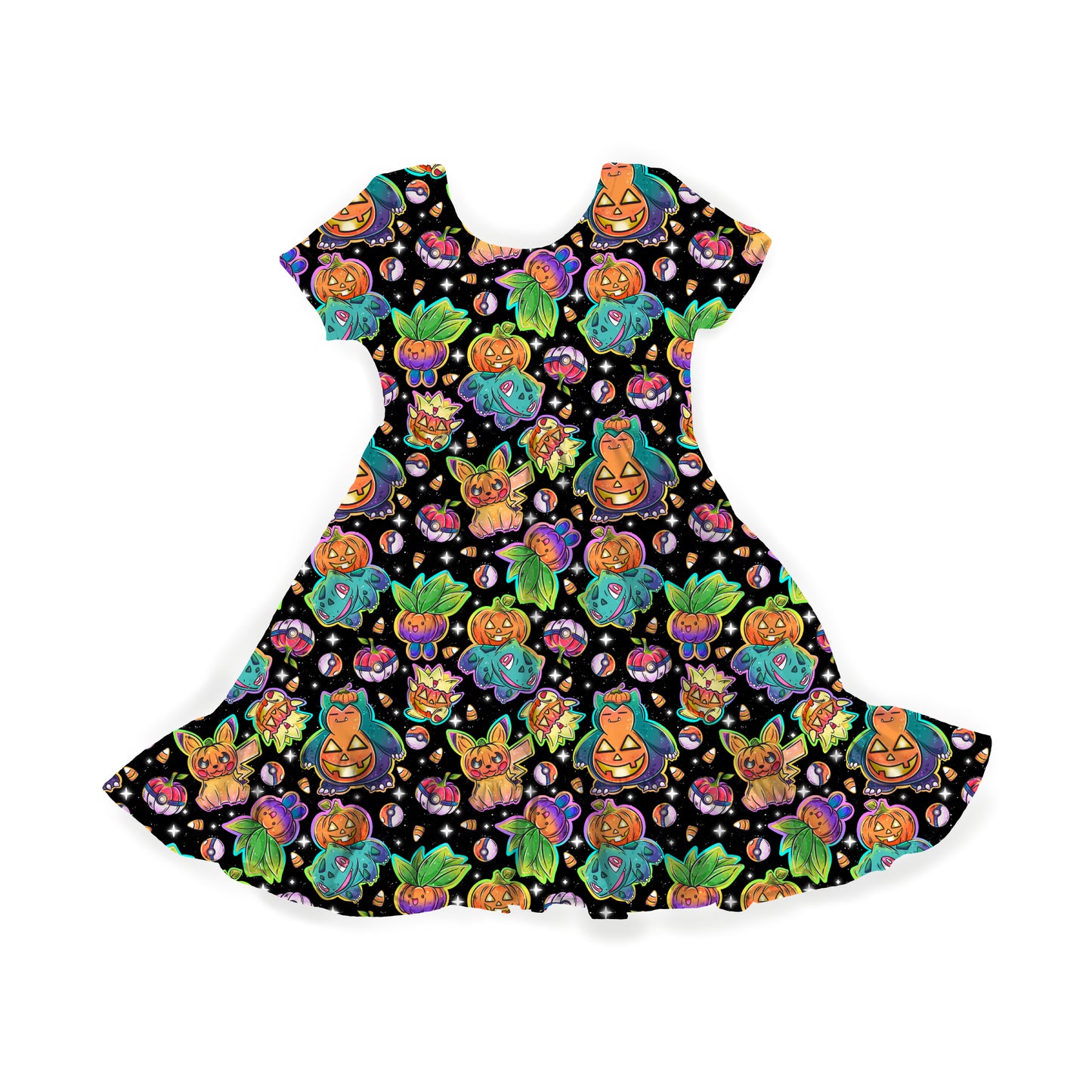 Pumpkin Patch Poke Pals Youth Twirl Dress **PreOrder**