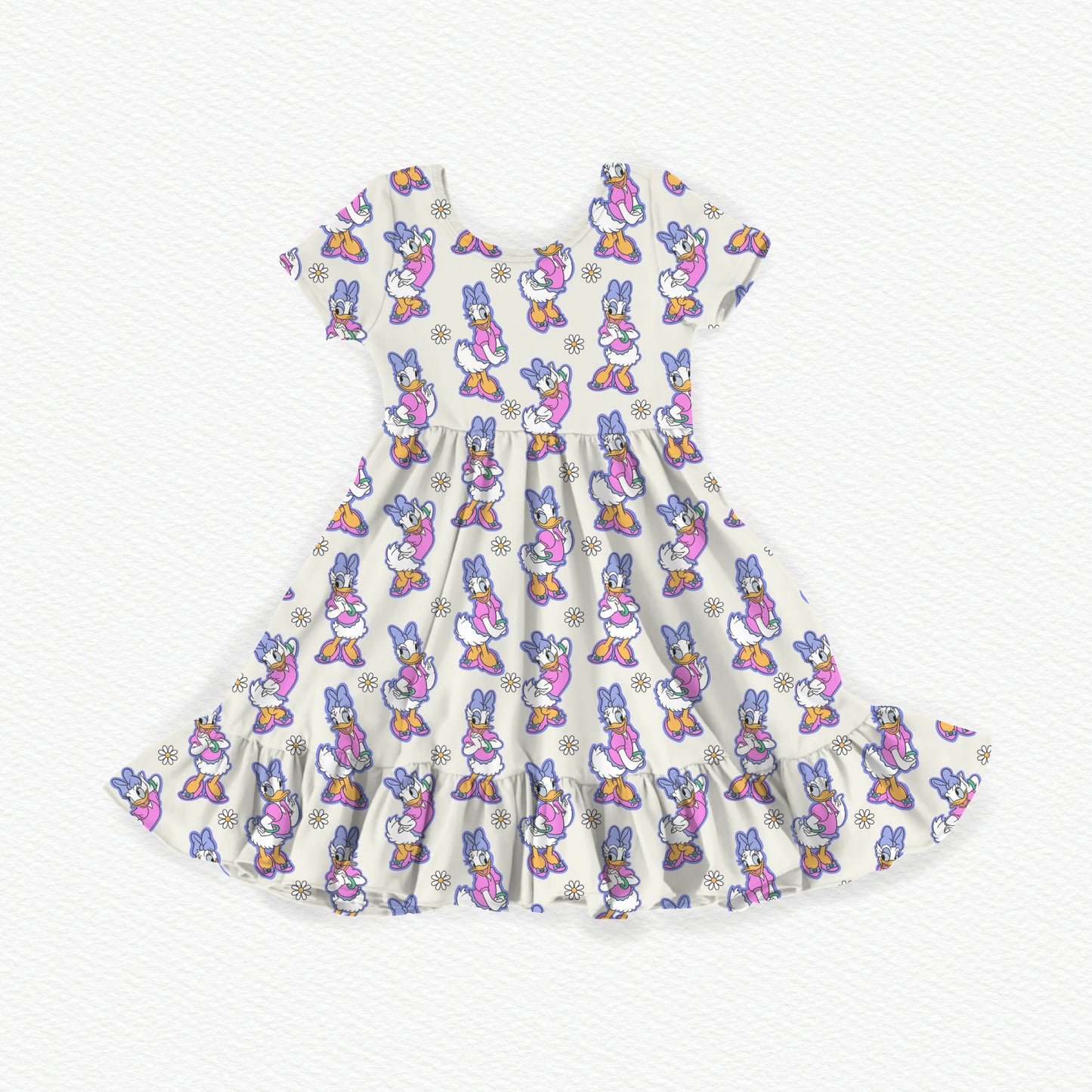 Daisy Delight Youth Twirl Dress *RTS*