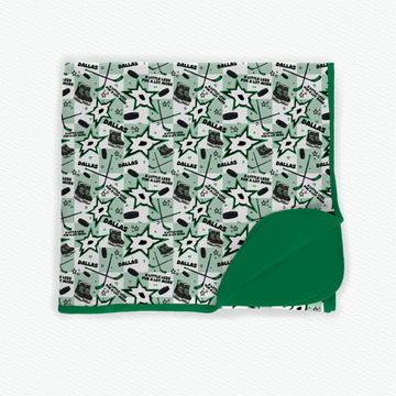 Dallas Hockey Bamboo Blanket **PreOrder**