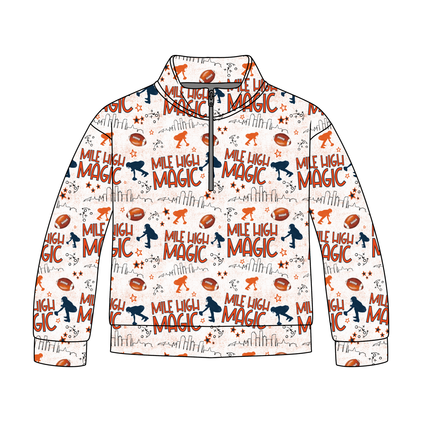 Denver Quarter Zip-Up *RTS*