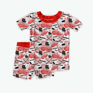 Detroit Hockey Youth Short Set **PreOrder**
