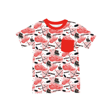 Detroit Hockey Pocket T-Shirt **PreOrder**