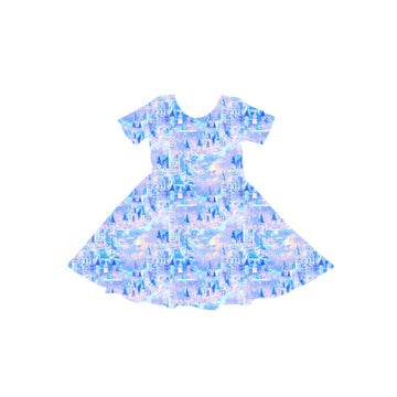 Enchanted Castle Youth Twirl Dress **PreOrder**