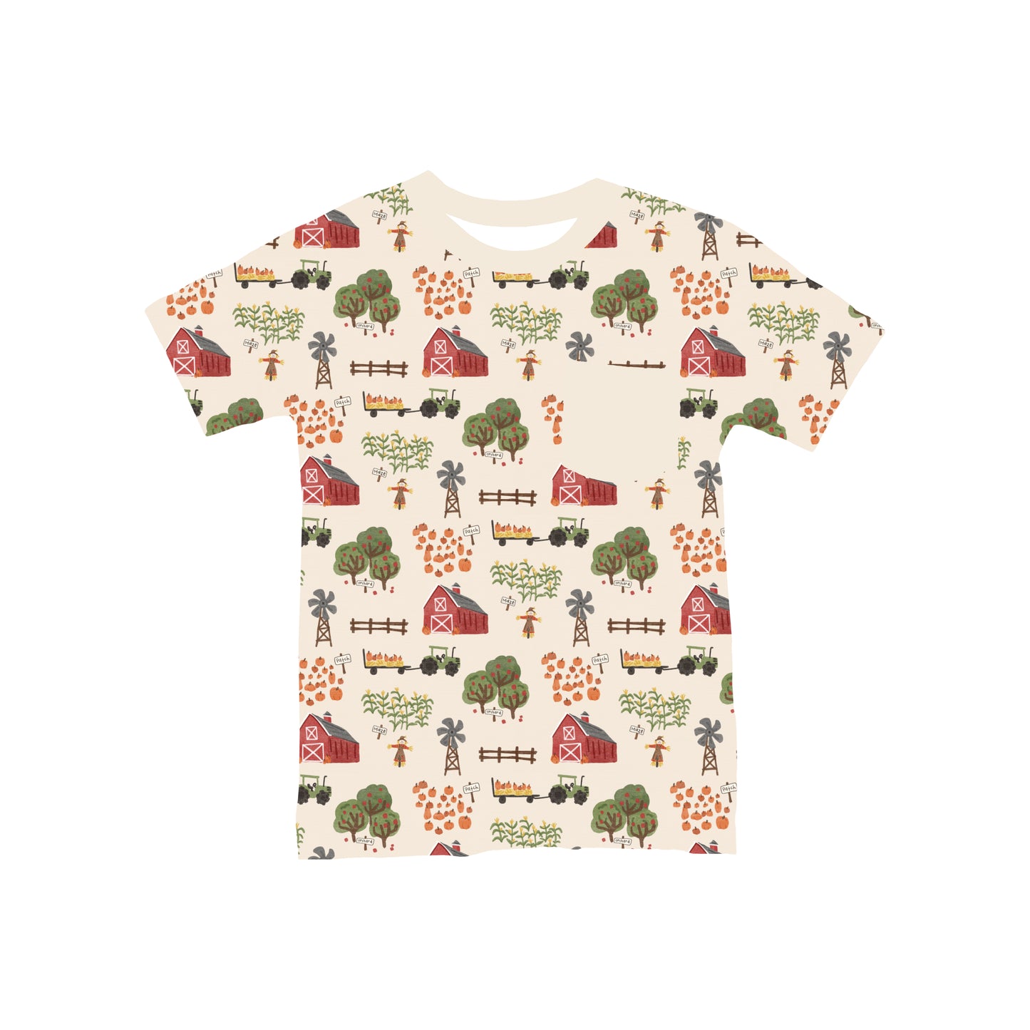 Autumn on the Farm Pocket T-Shirt **PreOrder**