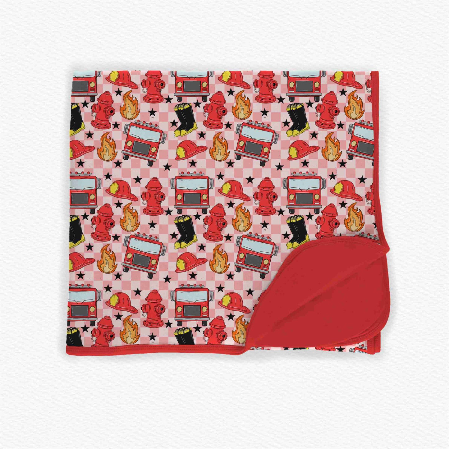 Brave in the Blaze Bamboo Blanket *RTS*