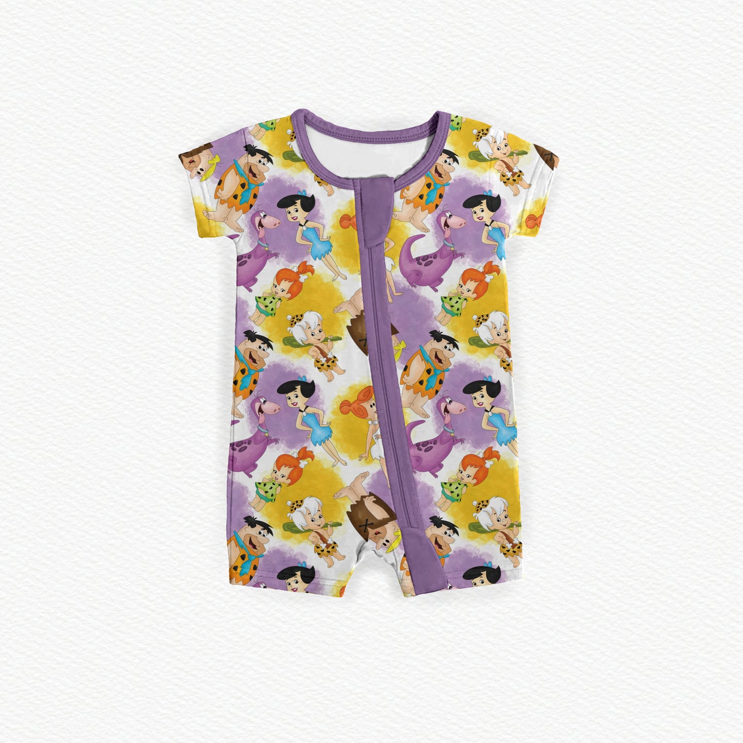 Yabba Dabba Crew Zipper Shortie *RTS*