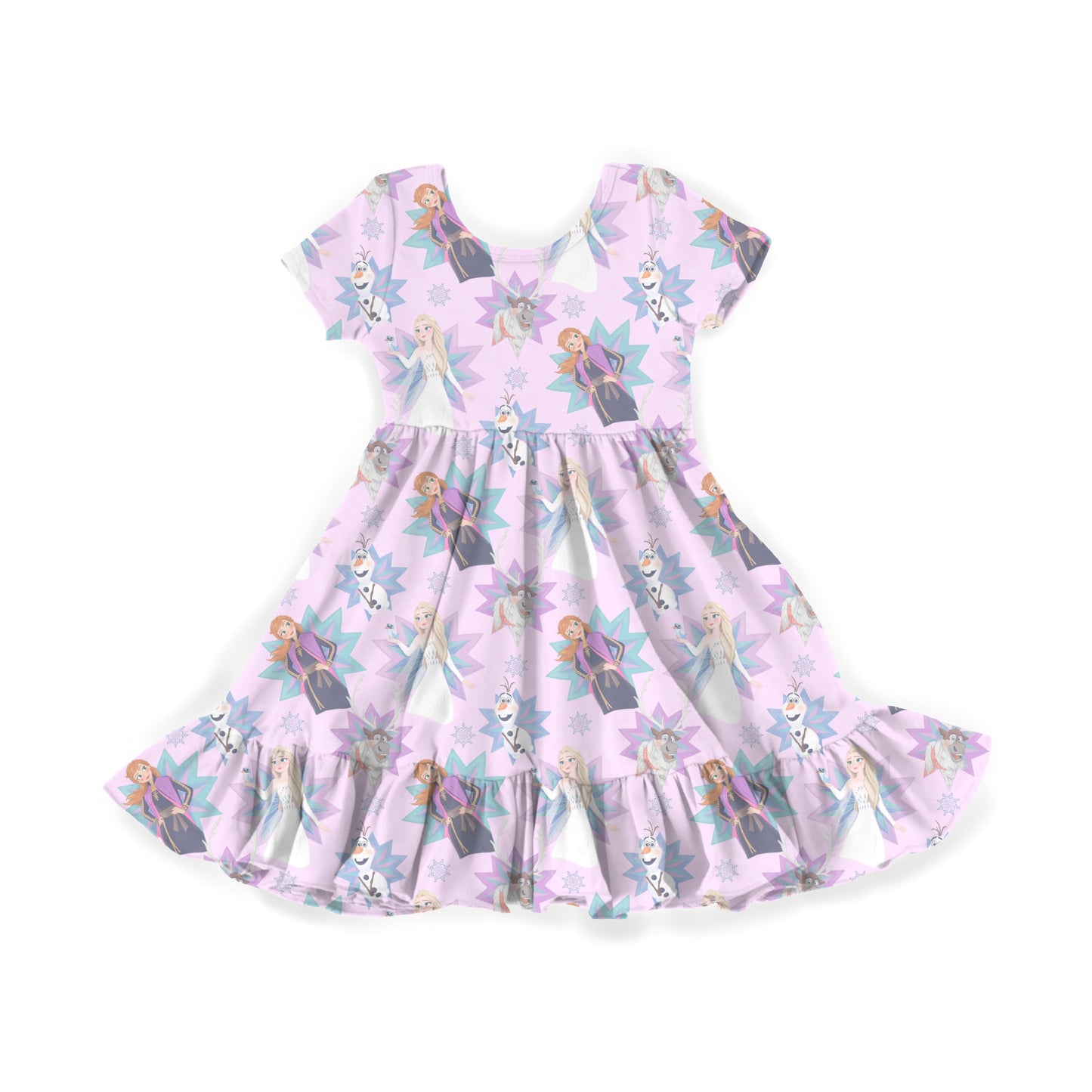 Sisters of Snow Youth Twirl Dress **PreOrder**