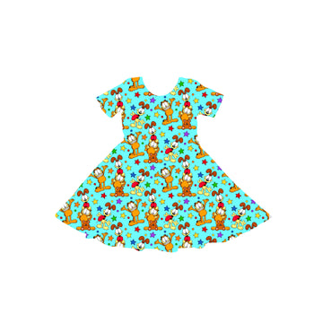 Purrfectly Perfect! Youth Twirl Dress **PreOrder**