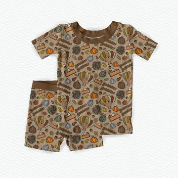 Gobble Gobble Youth Short Set **PreOrder**