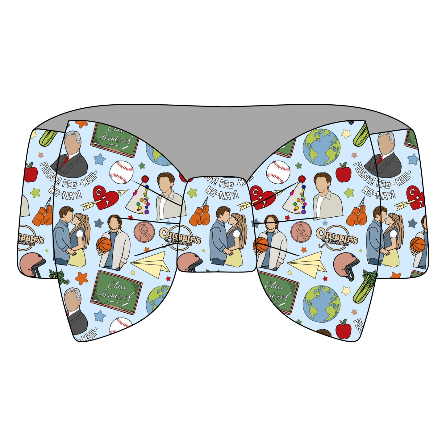 Hallway Memories Bamboo Bow Headband *RTS*