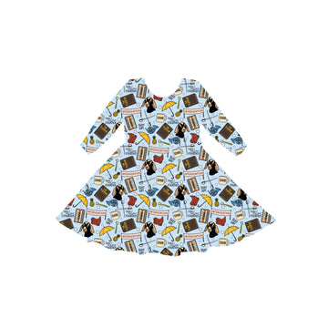 Suit Up! Youth Twirl Dress **PreOrder**