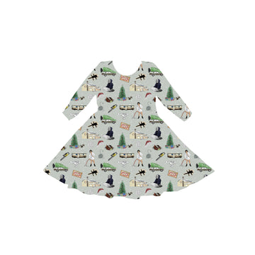 Griswold Greetings Youth Twirl Dress **PreOrder**