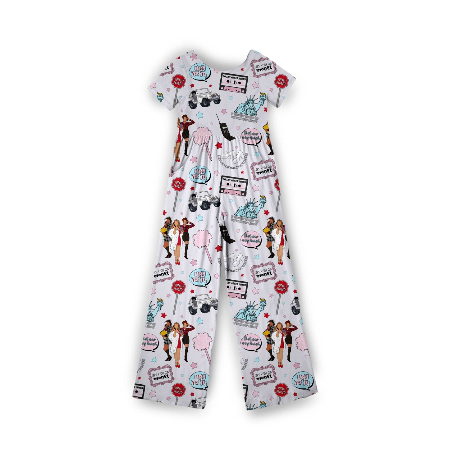 Ugh As If! Jumpsuit *RTS*