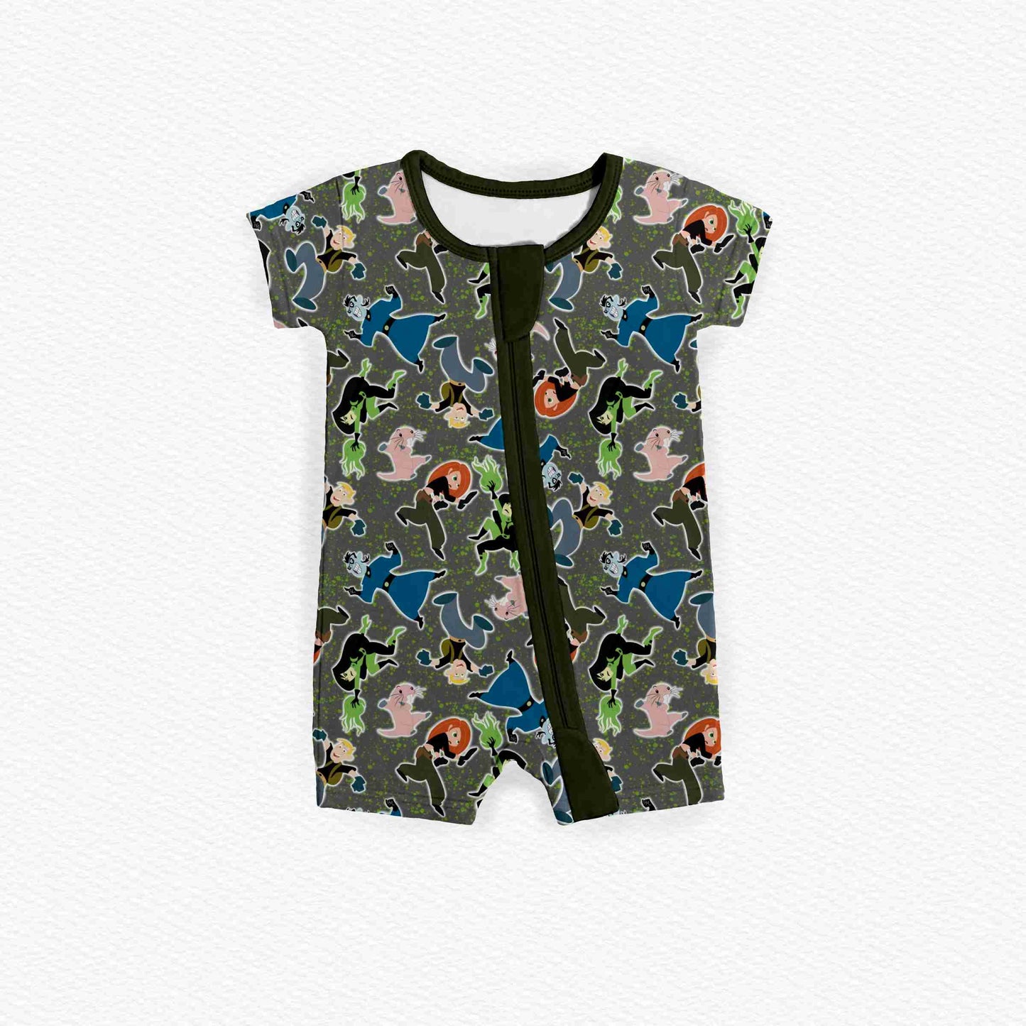 Crime Fighting Crew Medically Adaptable Zipper Shortie *RTS*
