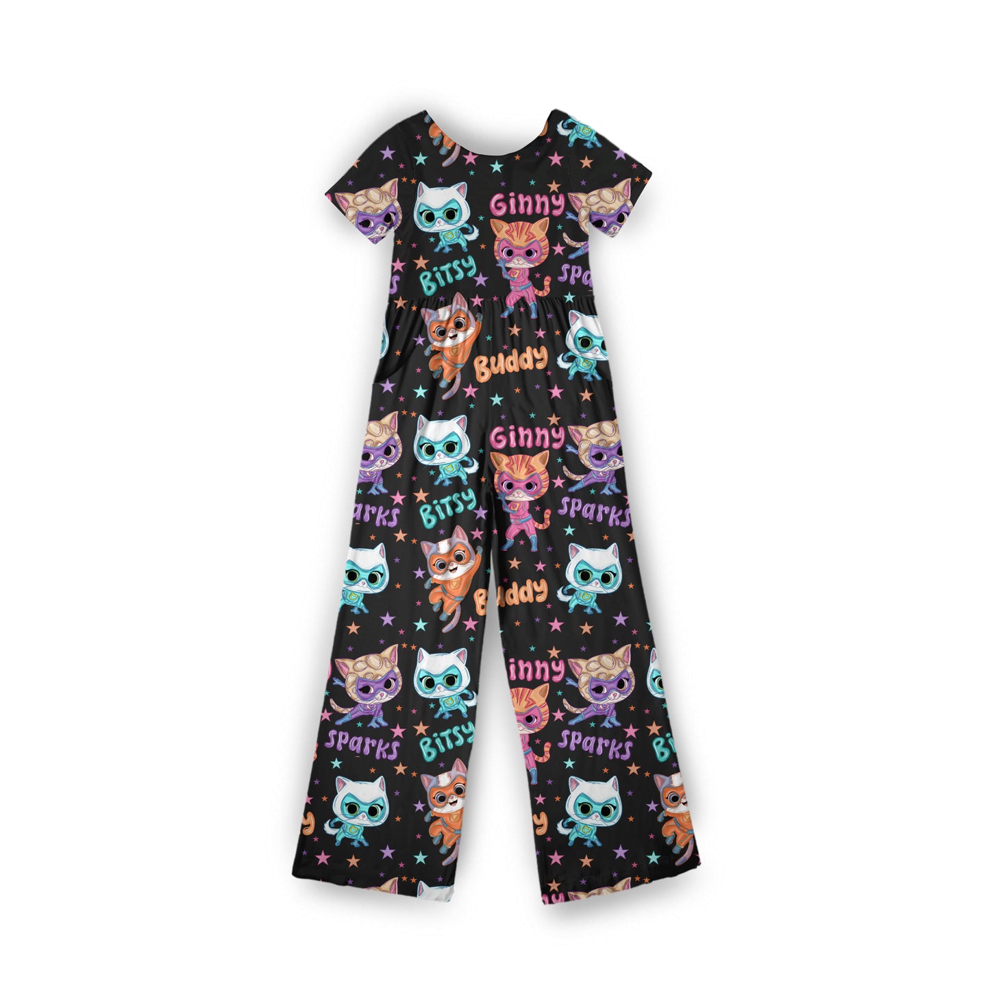 Purrfect Heroes Jumpsuit *RTS*