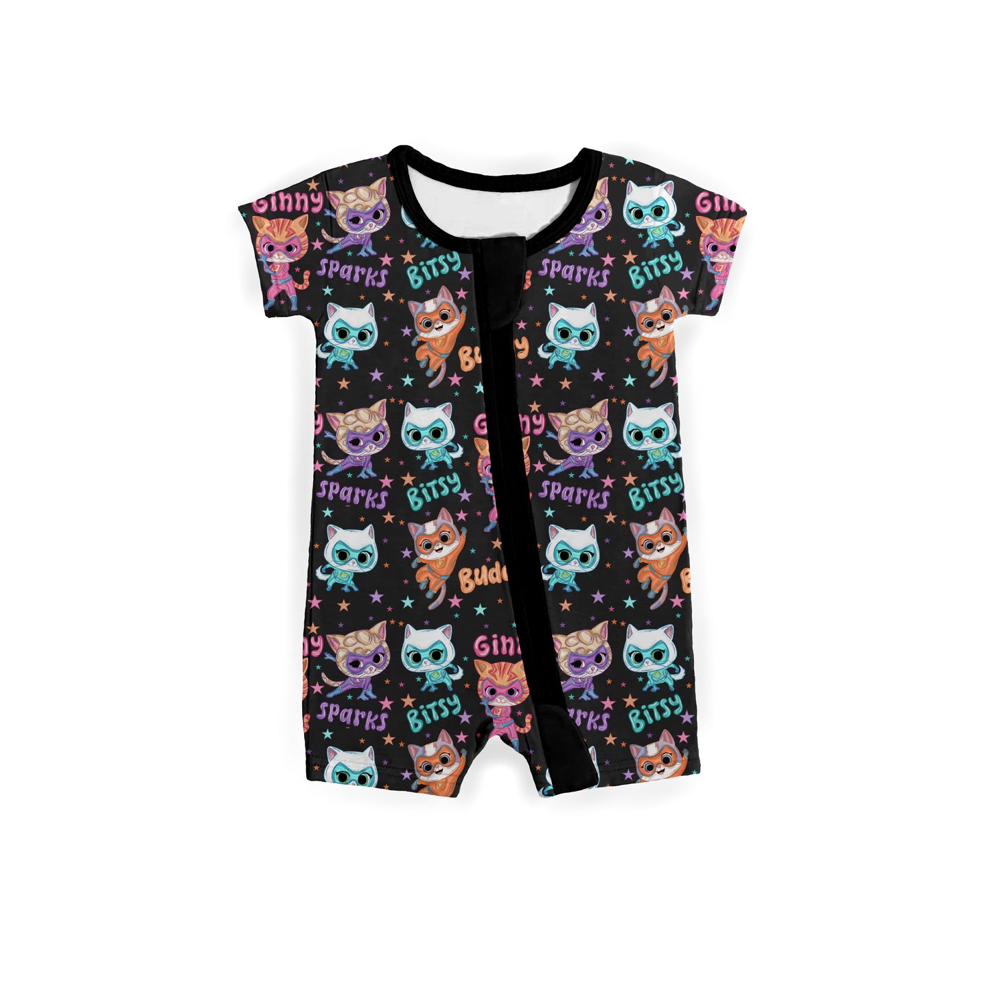 Purrfect Heroes Zipper Shortie *RTS*