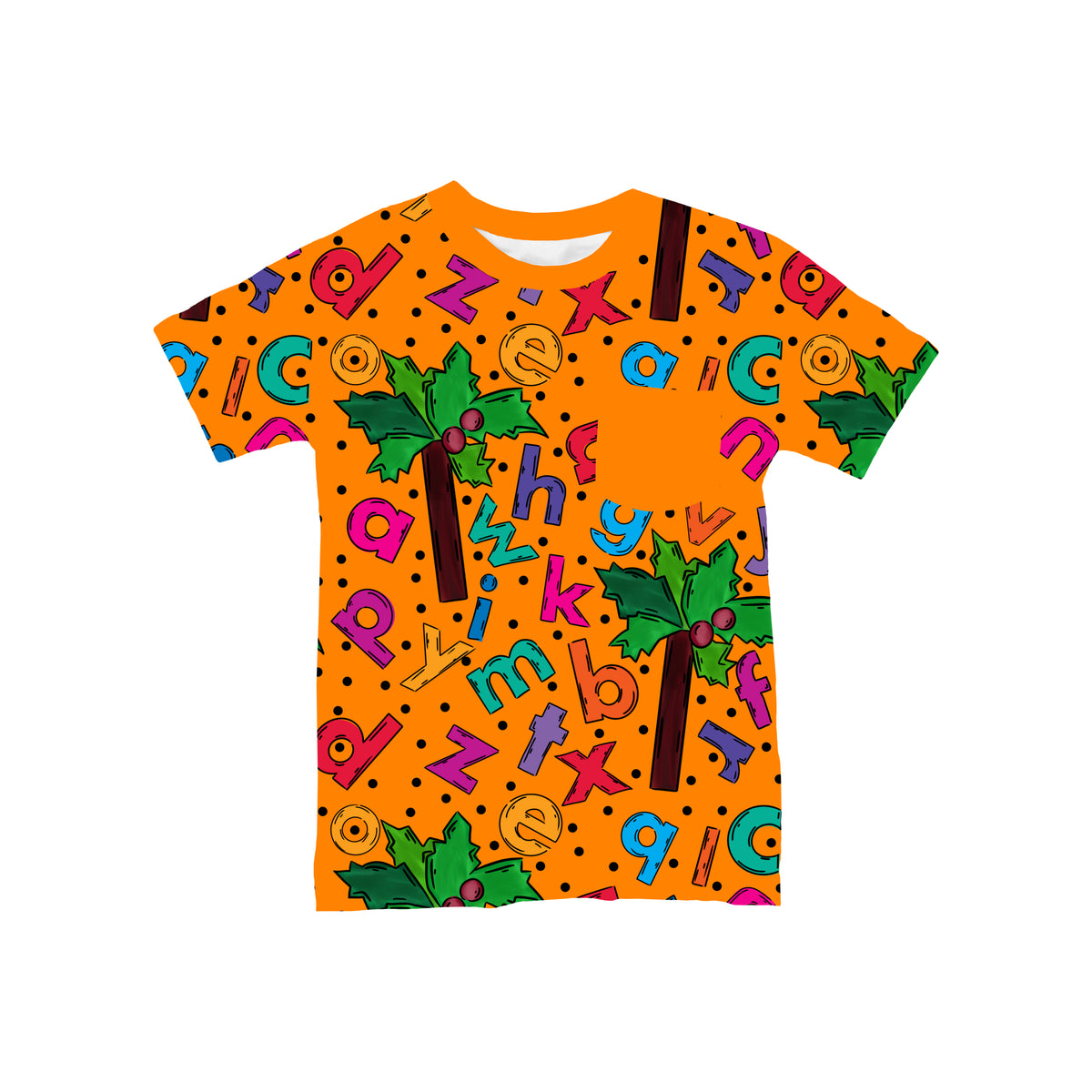 Alphabet Island Pocket T-Shirt **PreOrder**