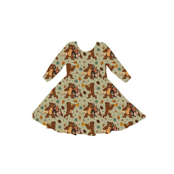 In the Heart of the Woods Youth Twirl Dress **PreOrder**