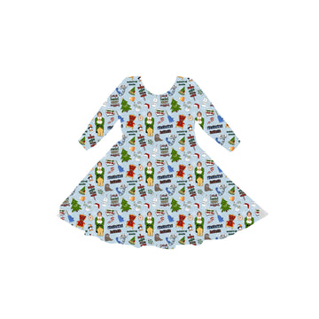 Son Of A Nutcracker Youth Twirl Dress **PreOrder**