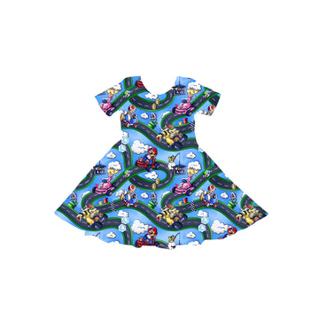 Sky Cruisers Youth Twirl Dress *RTS*