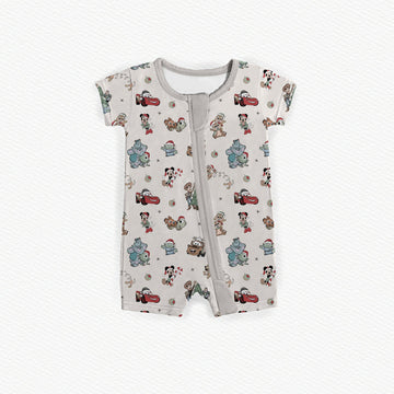 Christmas Characters Zipper Shortie **PreOrder**