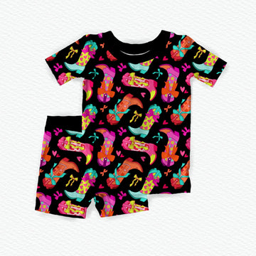 Neon Cowgirl Youth Short Set **PreOrder**