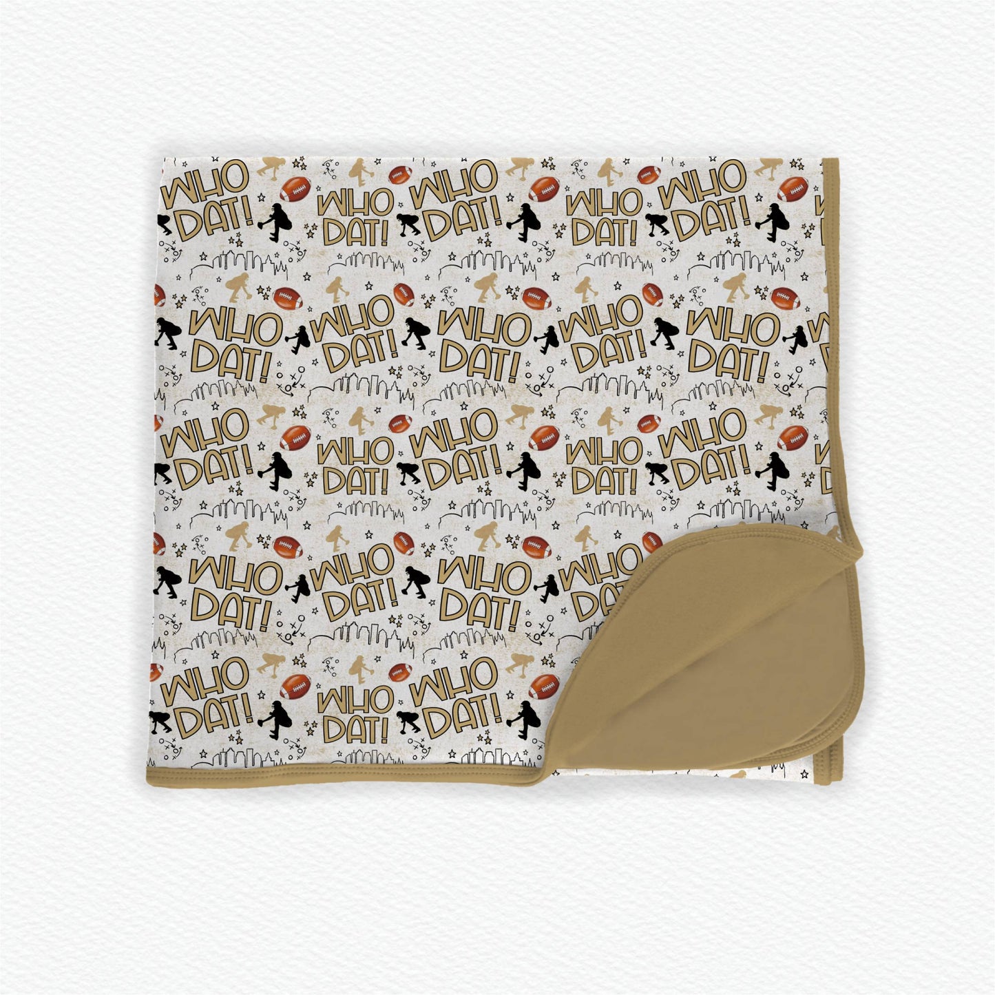 New Orleans Bamboo Blanket *RTS*