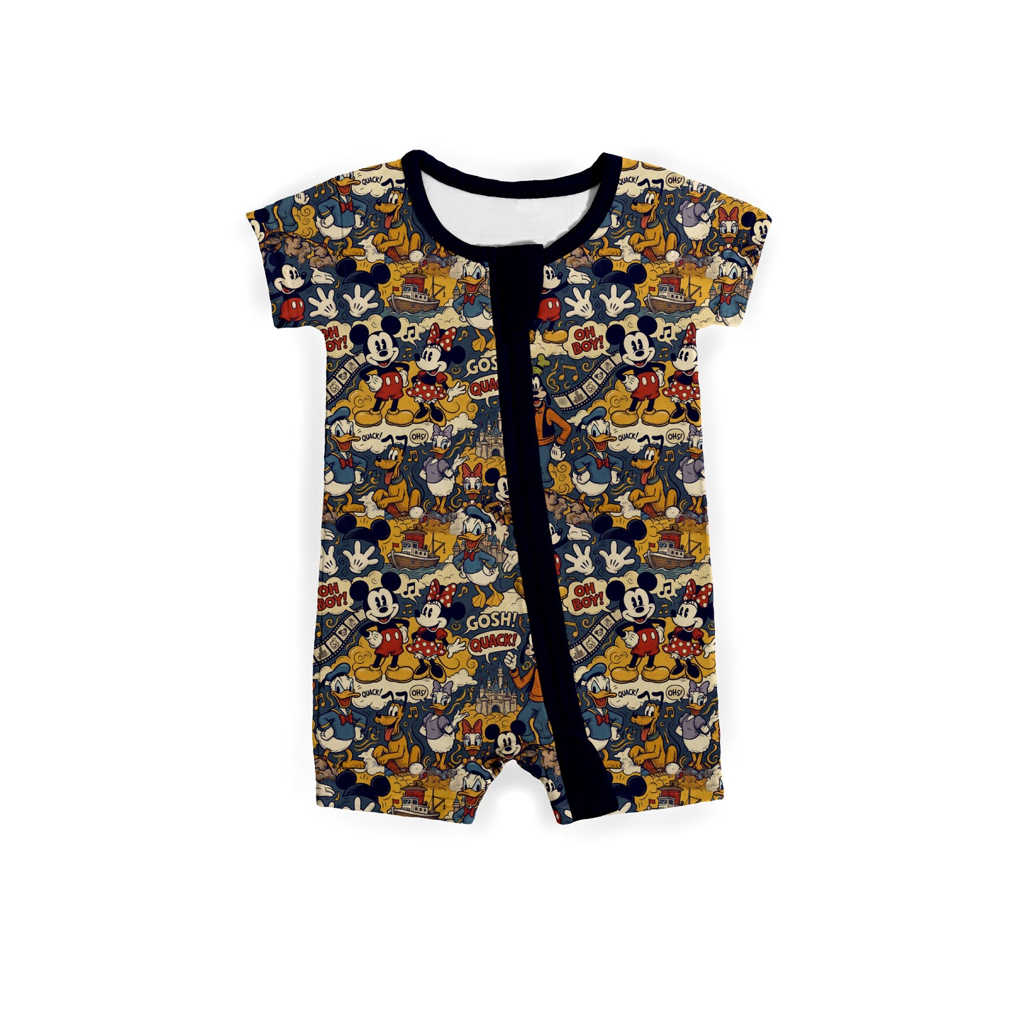 Vintage Toons Zipper Shortie **PreOrder**
