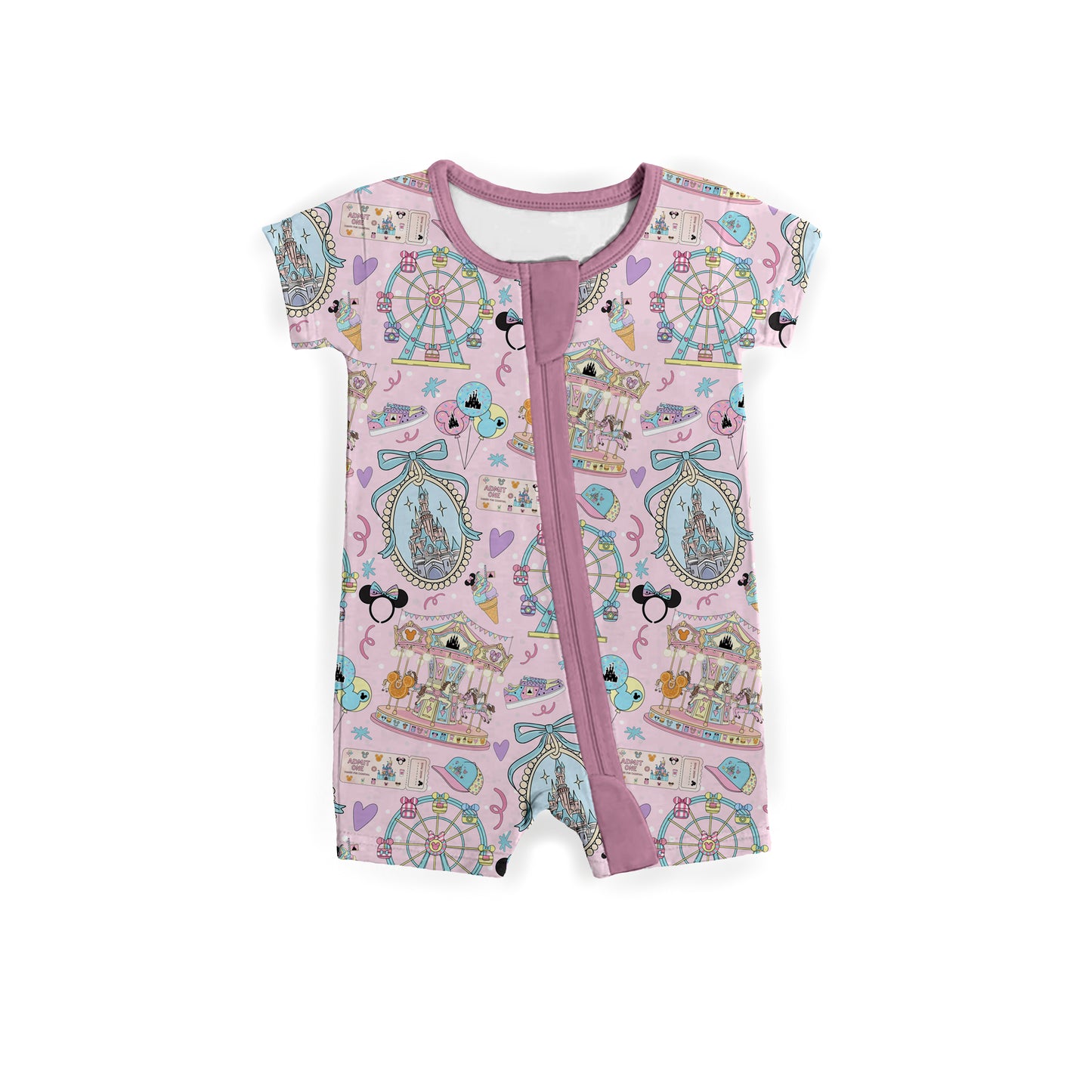 Enchanted Escape Zipper Shortie **PreOrder**