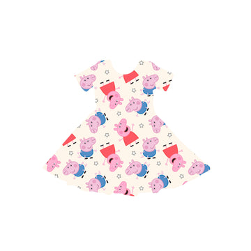 Piglets Youth Twirl Dress *RTS*