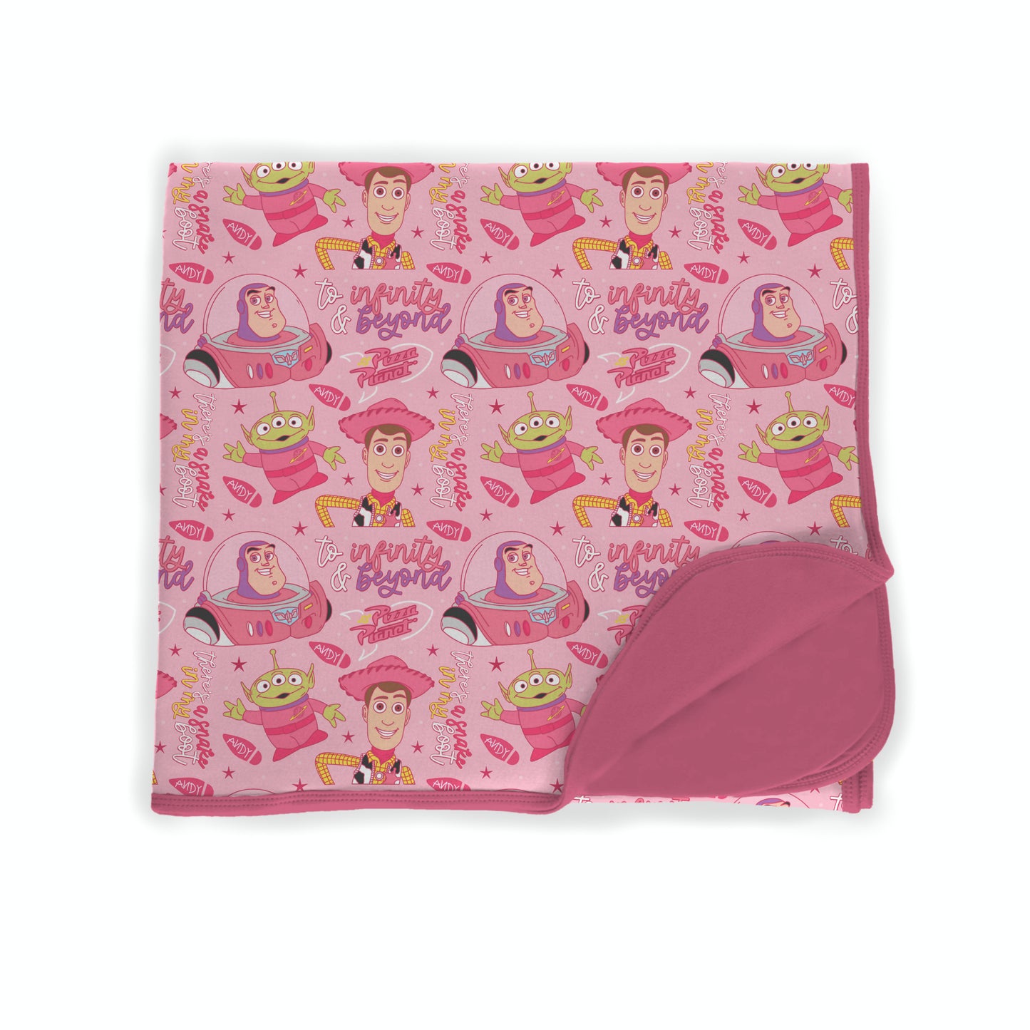 Infinity Dreams Pink Bamboo Blanket *RTS*