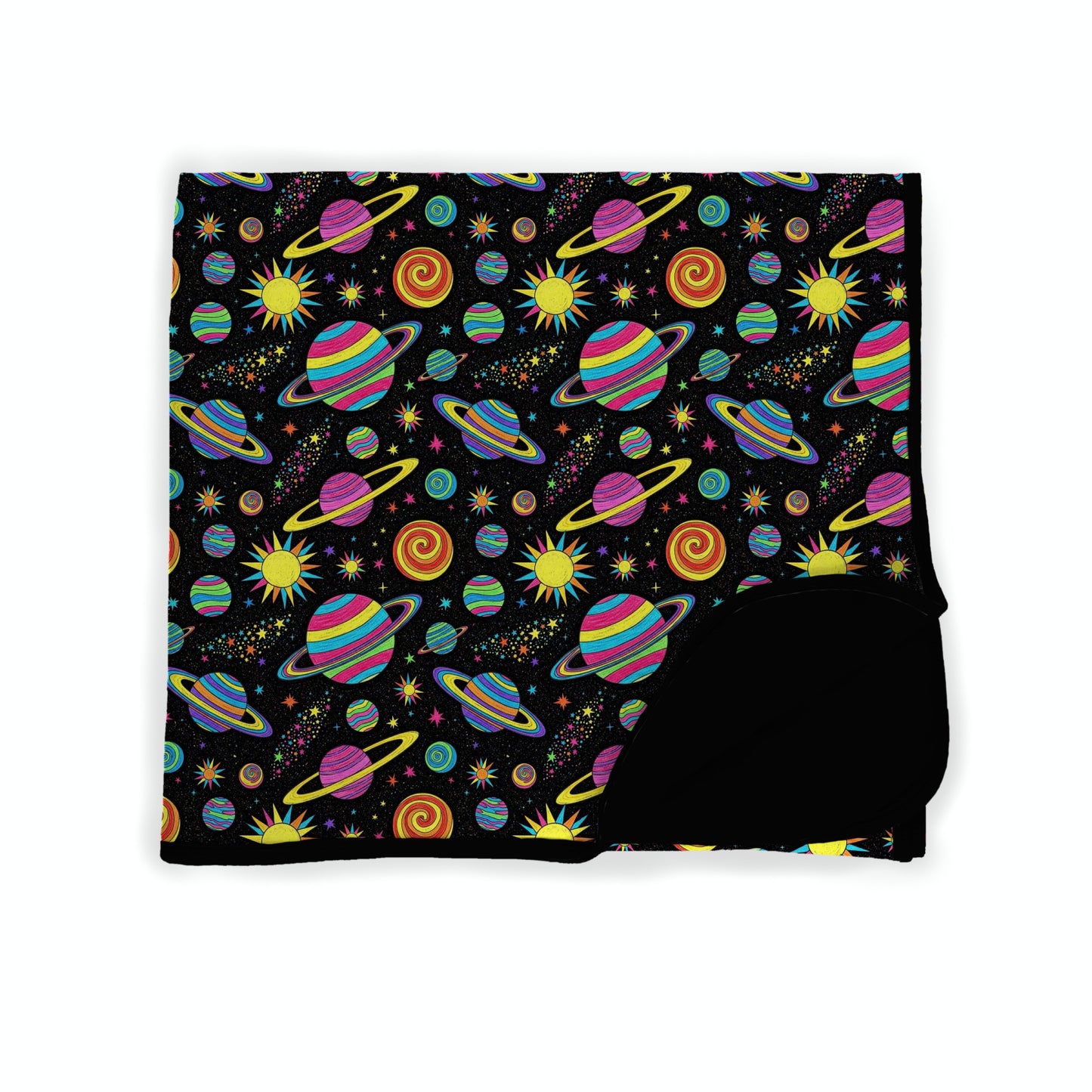Neon Galaxy Bamboo Blanket *RTS*