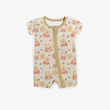 Hunny Bear Zipper Shortie **PreOrder**