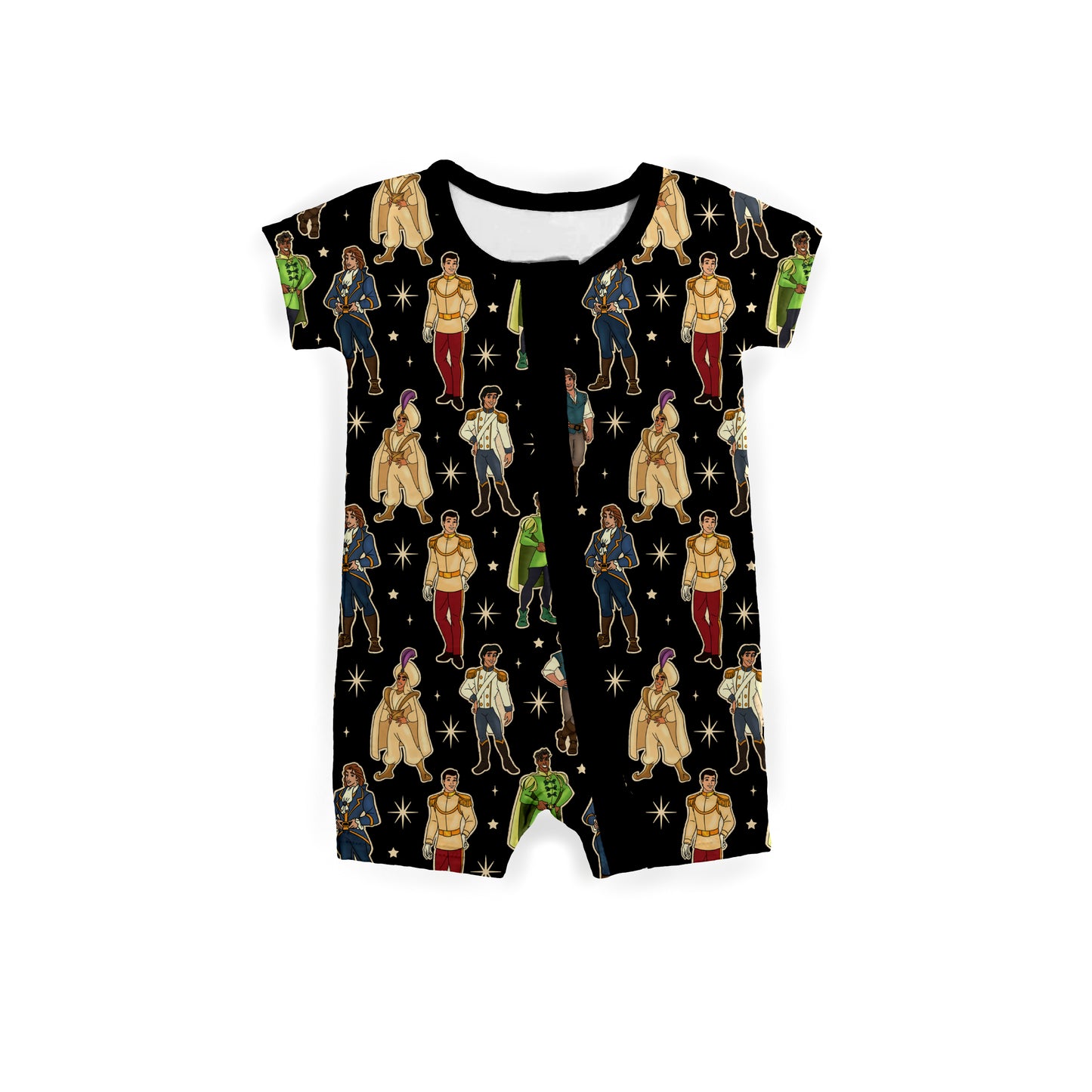 Happily Ever Handsome Zipper Shortie **PreOrder**