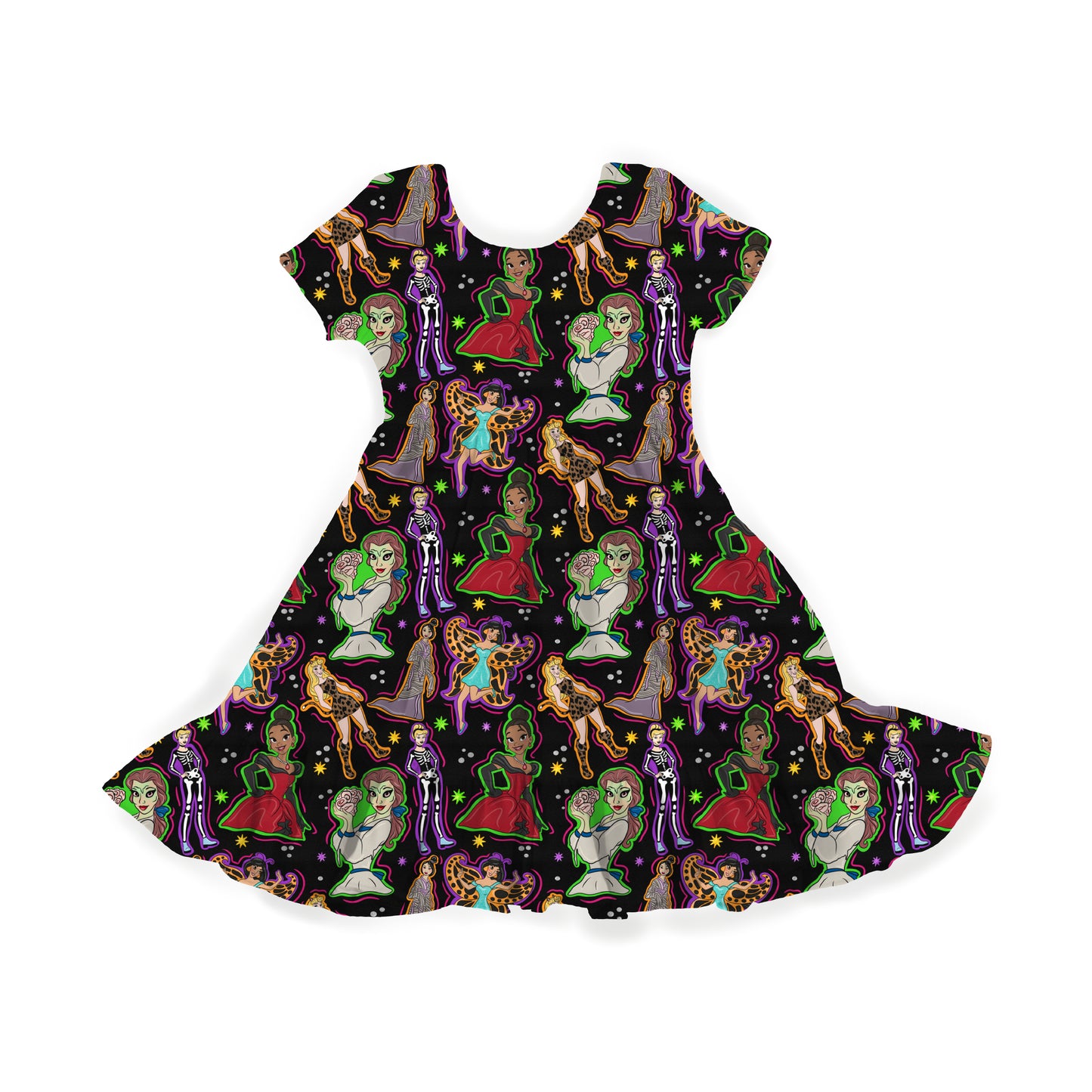 Princesses After Dark Youth Twirl Dress **PreOrder**