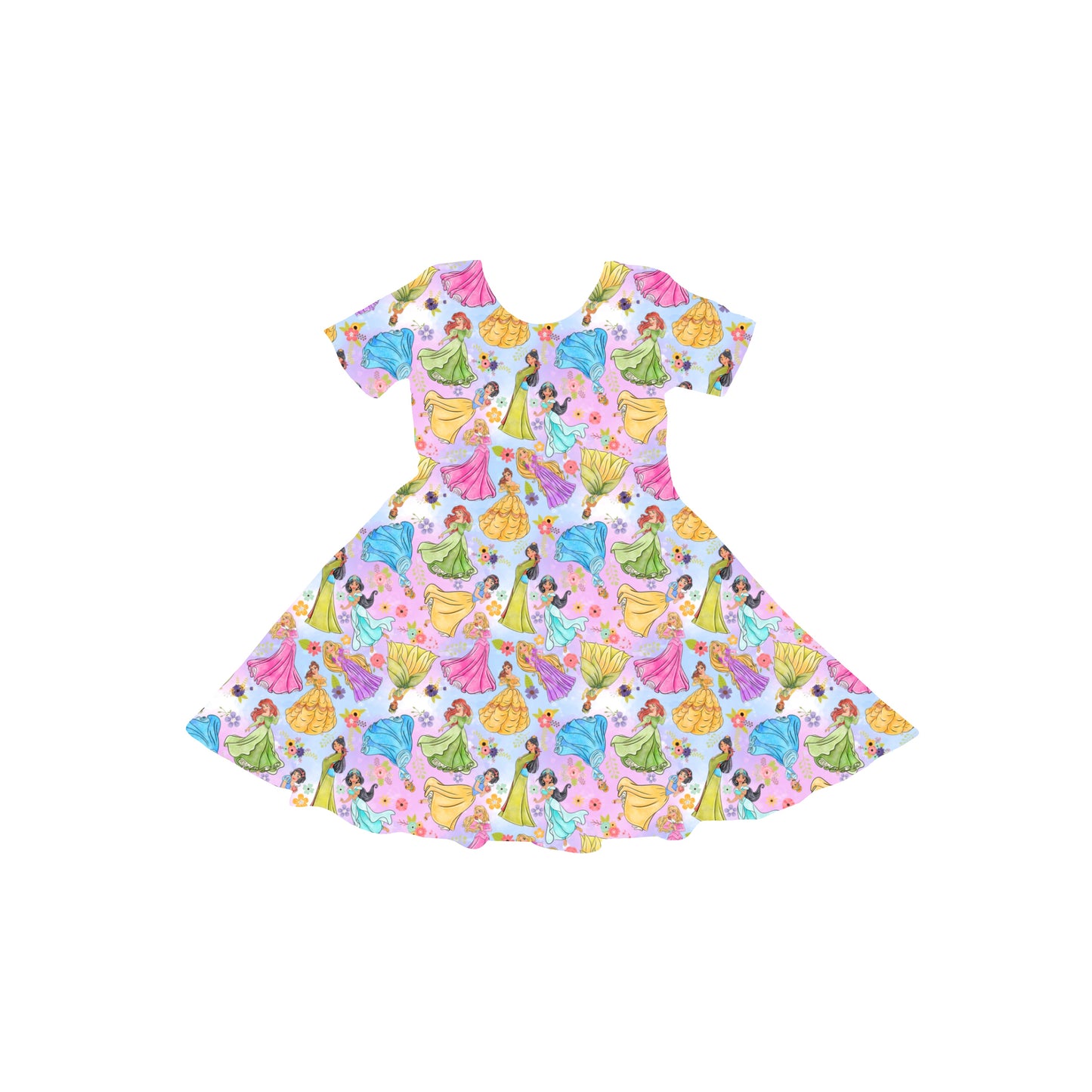 All in a Princess Day Youth Twirl Dress *RTS*