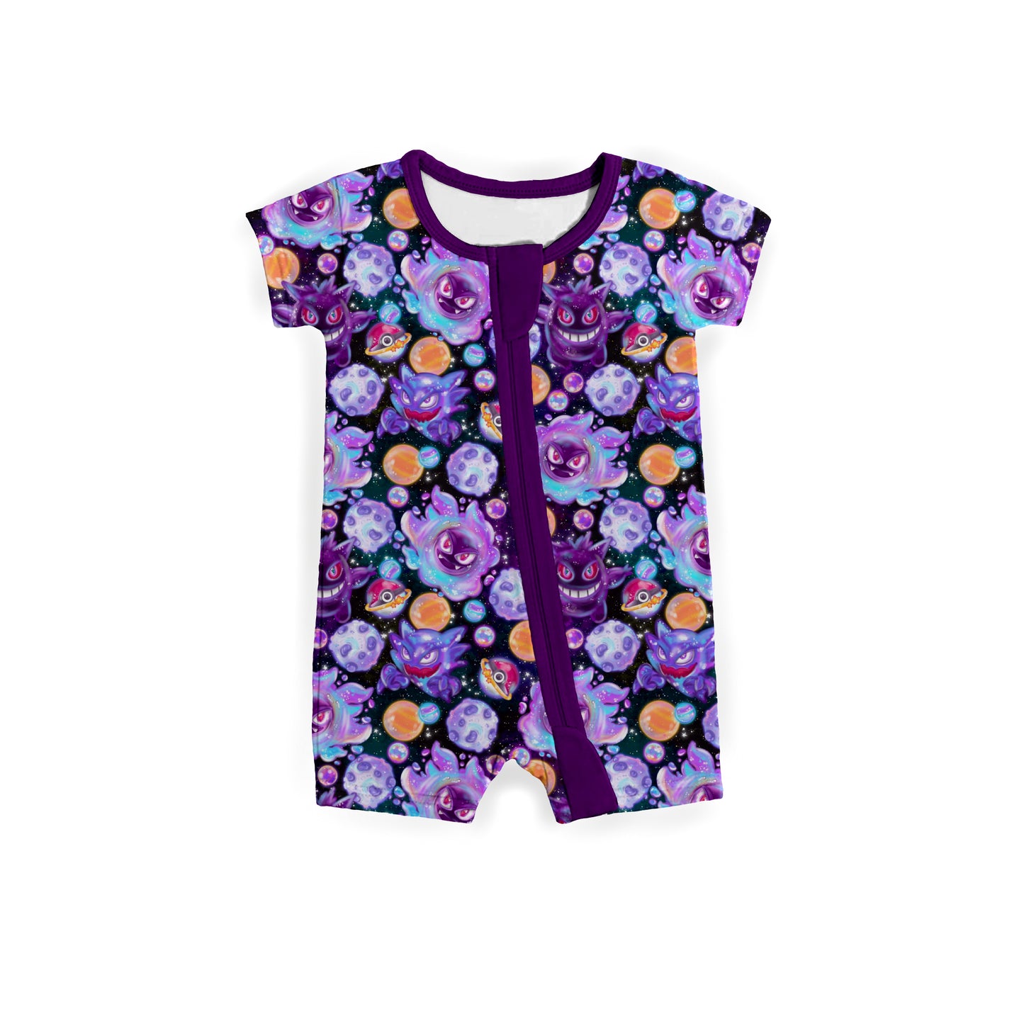 Ghosts in Orbit Zipper Shortie **PreOrder**