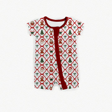Holly Jolly Christmas Zipper Shortie **PreOrder**
