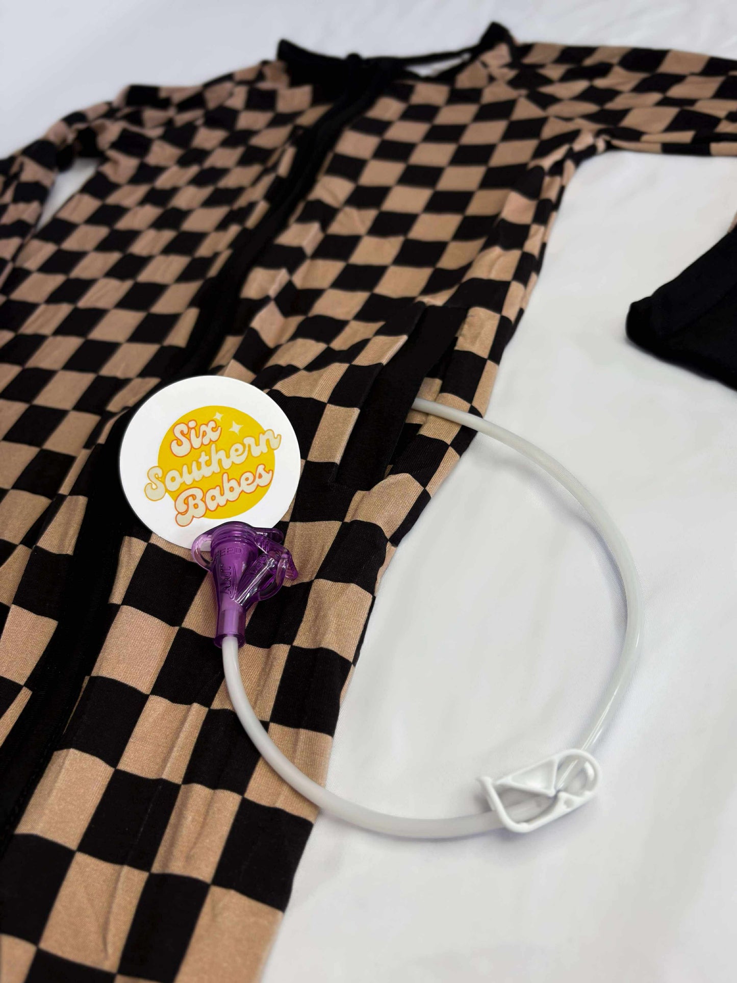Pick the Petal Medically Adaptable Zipper Sleeper *RTS*