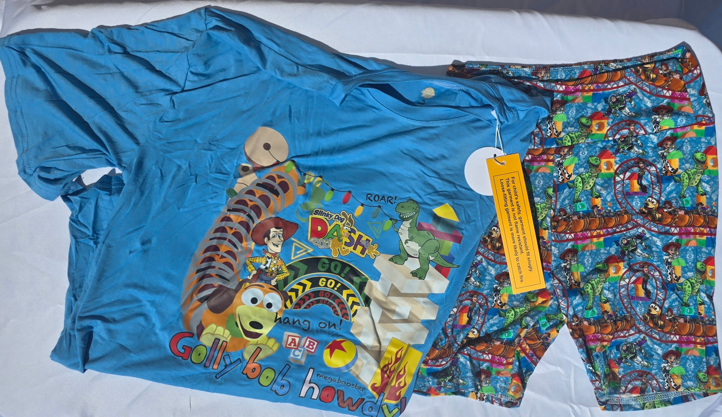 To Infinity & Dash Women's Biker Short Set *RTS*