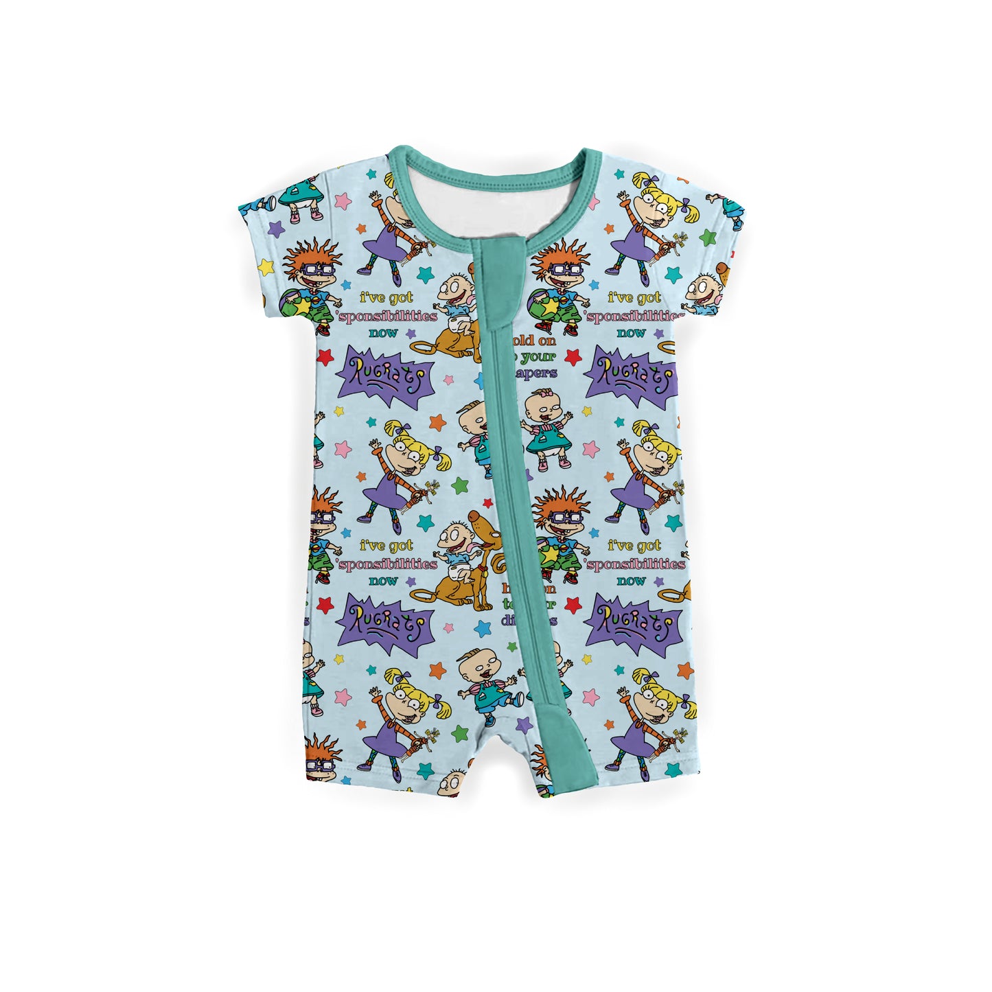 Pickles Playtime Medically Adaptable Zipper Shortie *RTS*