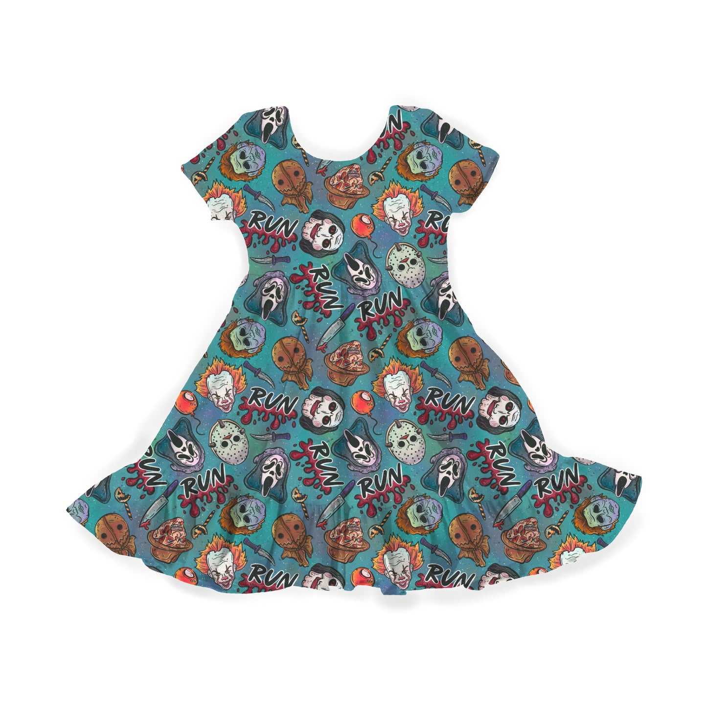 Halloween Horror Youth Twirl Dress **PreOrder**