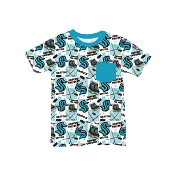 Seattle Hockey Pocket T-Shirt **PreOrder**
