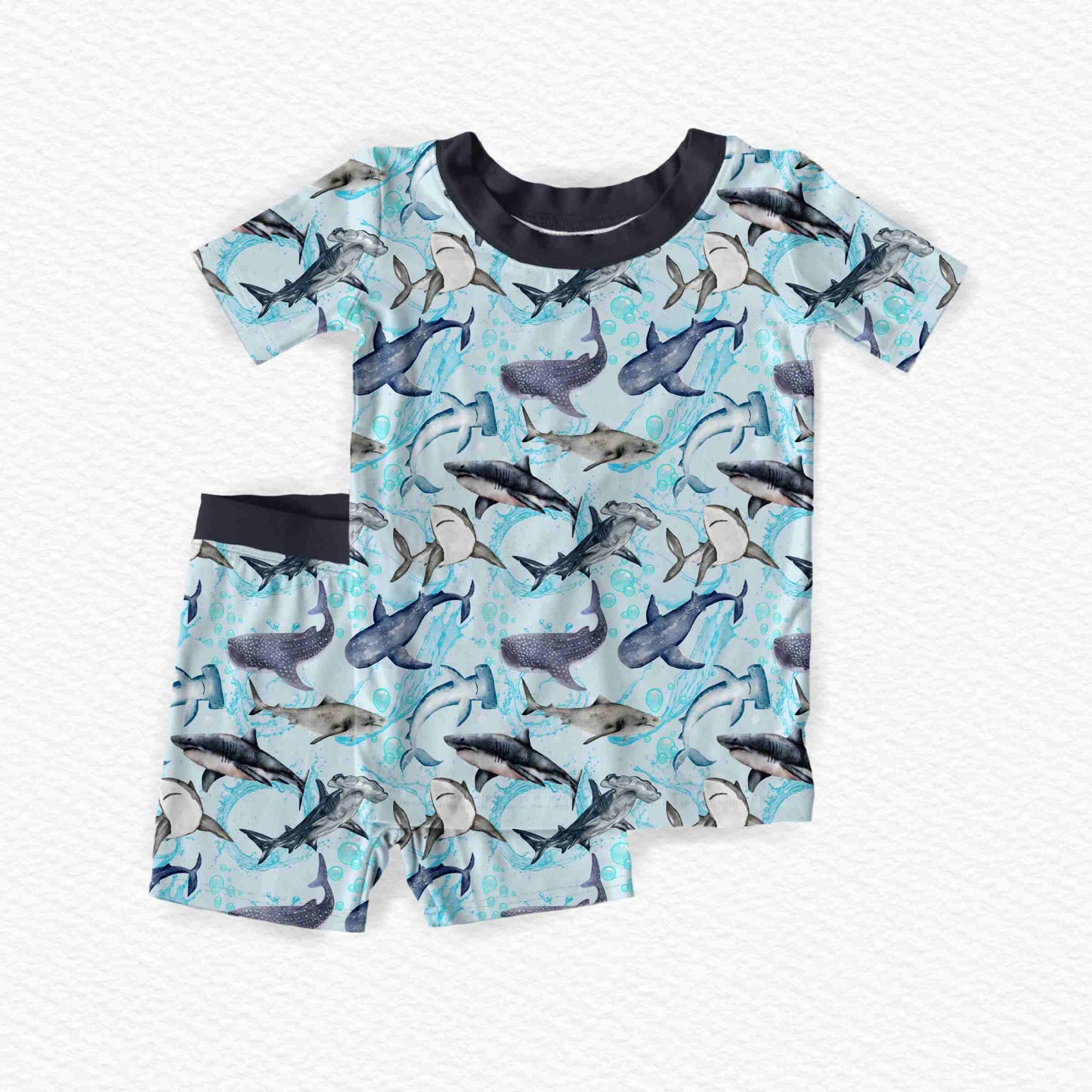 Sharks of the Blue Youth Short Set *RTS*