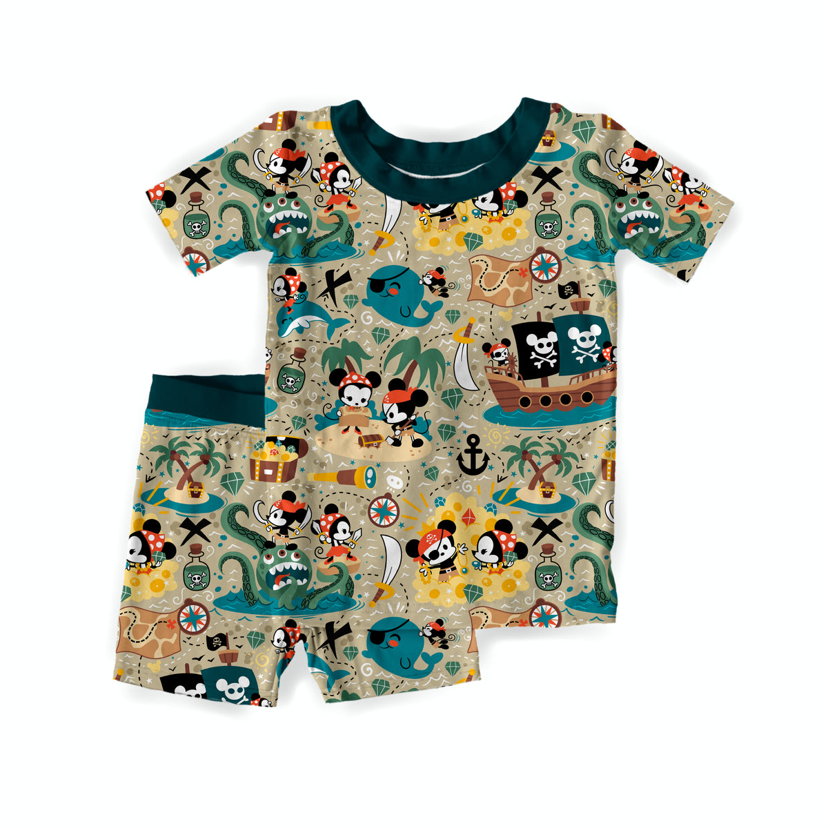 Mouse Overboard! Youth Short Set **PreOrder**