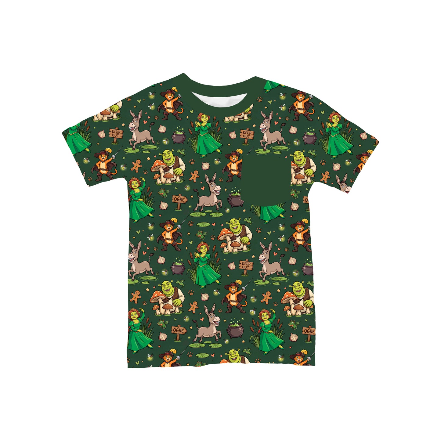 Happily Ever Ogre Pocket T-Shirt **PreOrder**