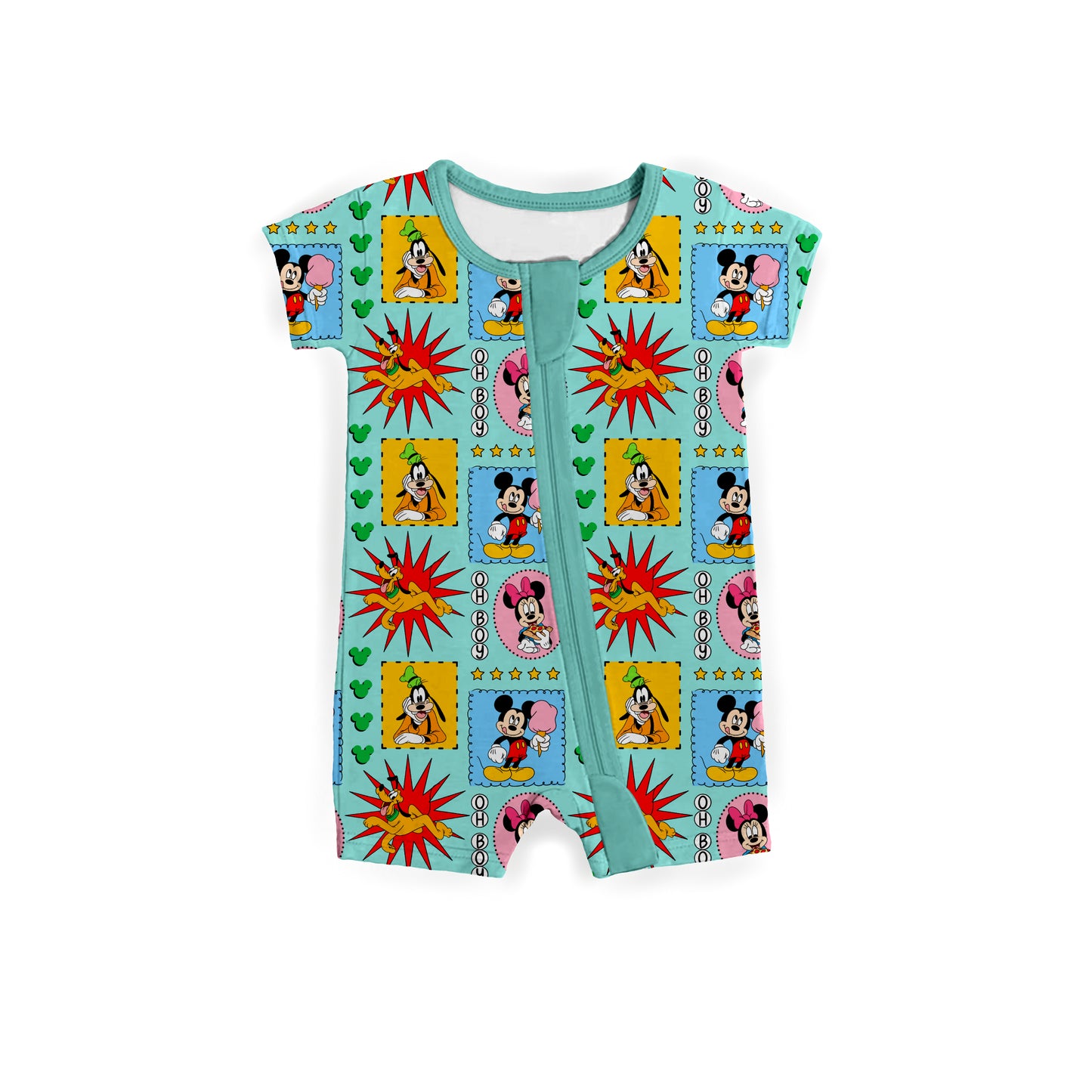 Retro Toon Crew Zipper Shortie *RTS*
