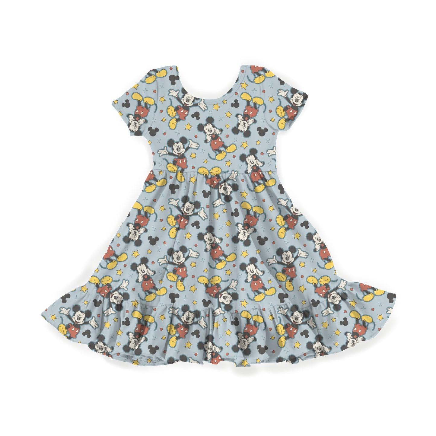 Main Street Mouse Youth Twirl Dress **PreOrder**