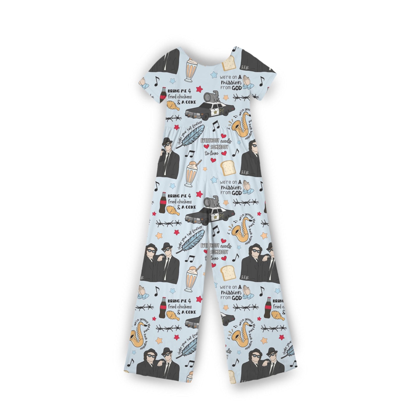 Shake Your Tail Feather Jumpsuit *RTS*