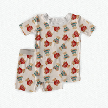 Teddy Tidings Youth Short Set **PreOrder**